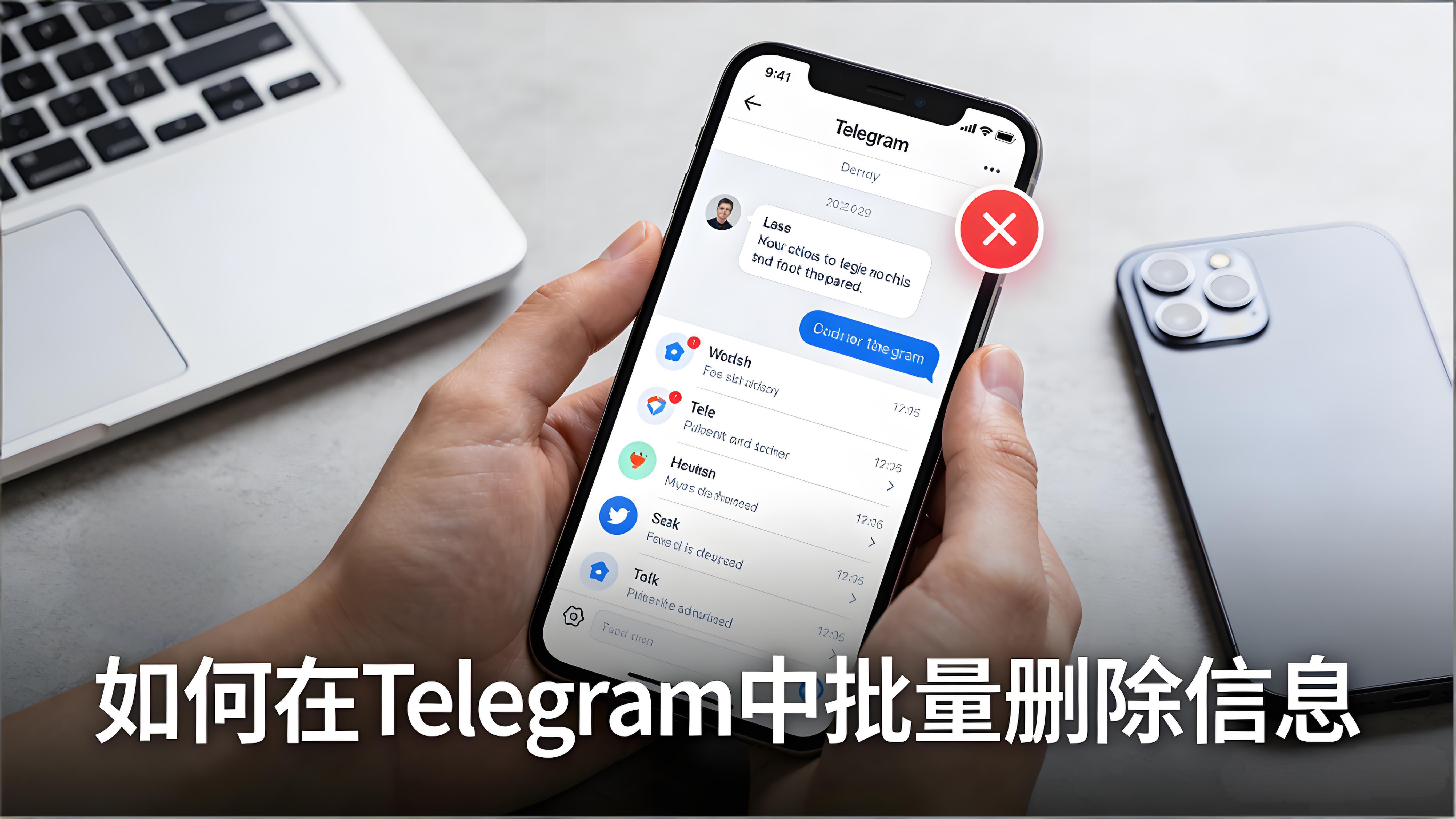 Telegram批量删除信息有什么方法？