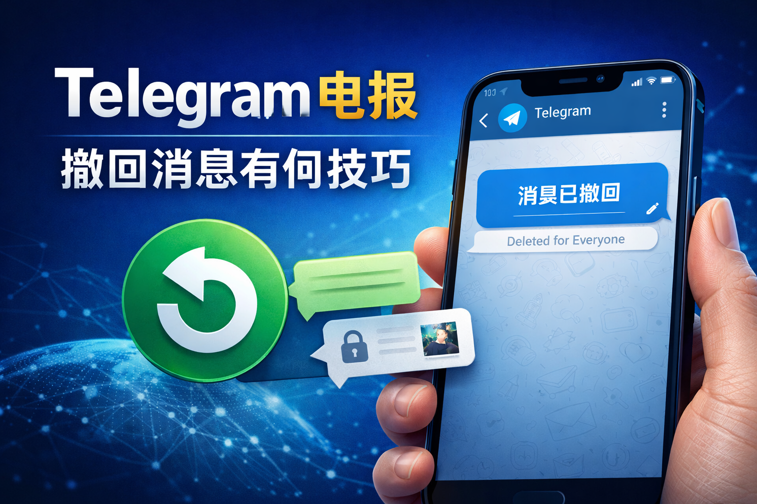 Telegram电报撤回消息有哪些窍门？