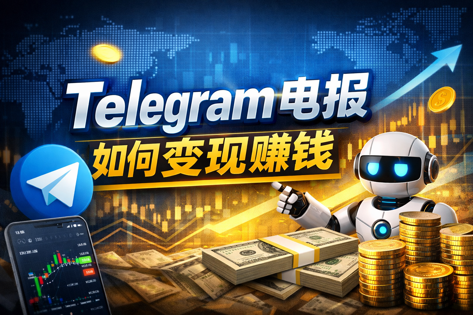 Telegra如何商业运营变现赚钱？