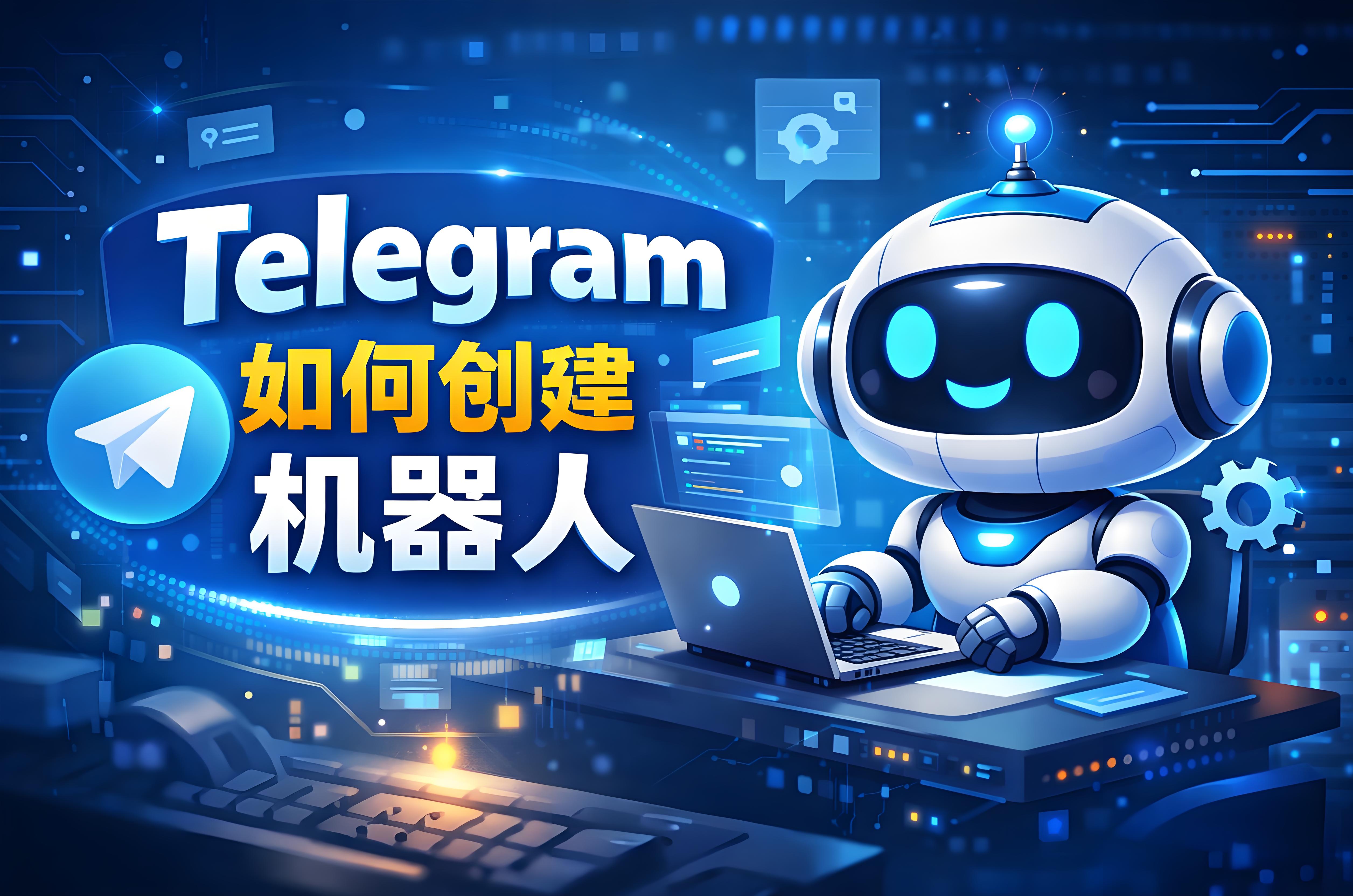 Telegram怎么创建机器人？